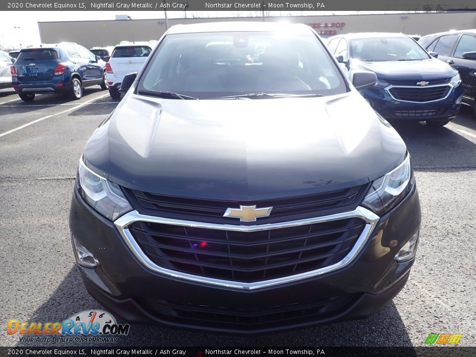 2020 Chevrolet Equinox LS Nightfall Gray Metallic / Ash Gray Photo #8