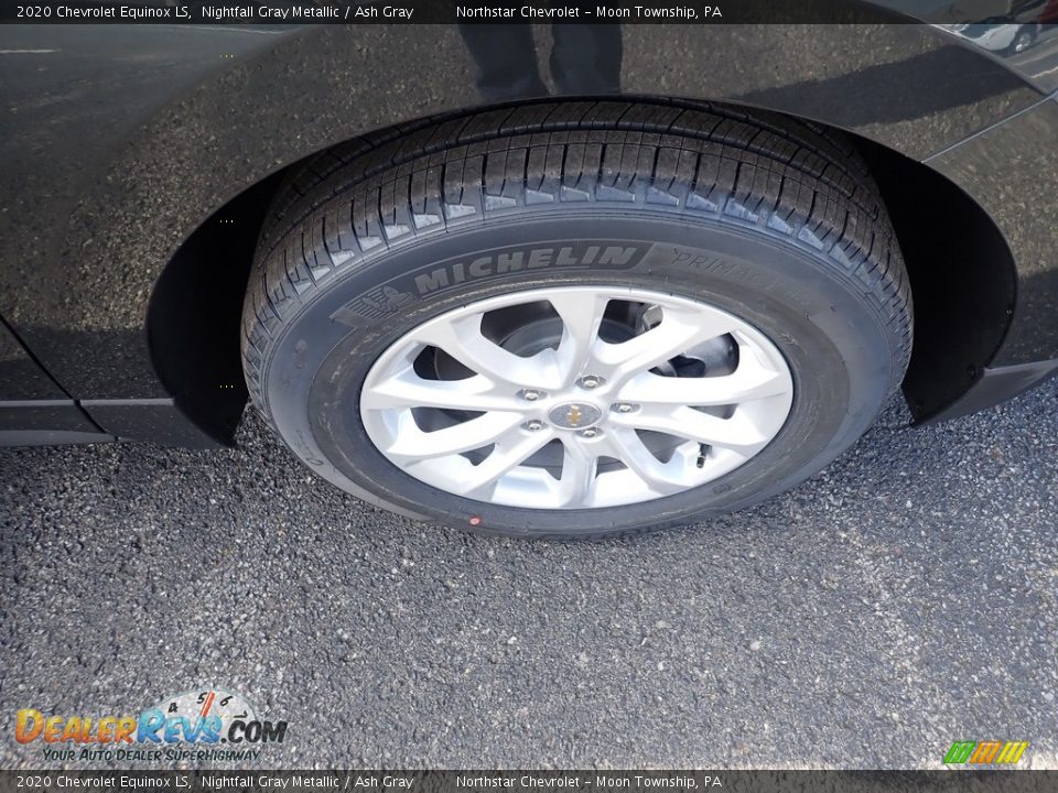 2020 Chevrolet Equinox LS Nightfall Gray Metallic / Ash Gray Photo #9
