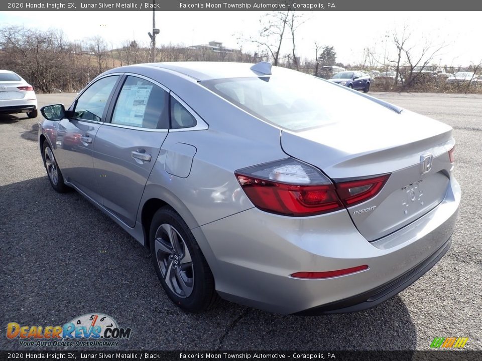 2020 Honda Insight EX Lunar Silver Metallic / Black Photo #2