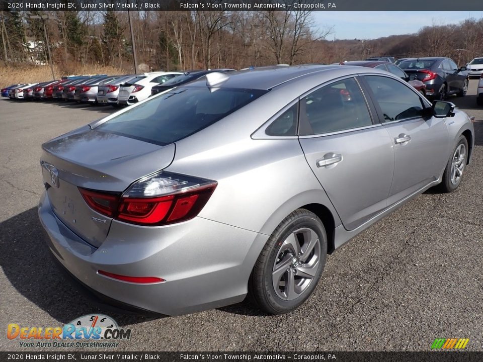 2020 Honda Insight EX Lunar Silver Metallic / Black Photo #4