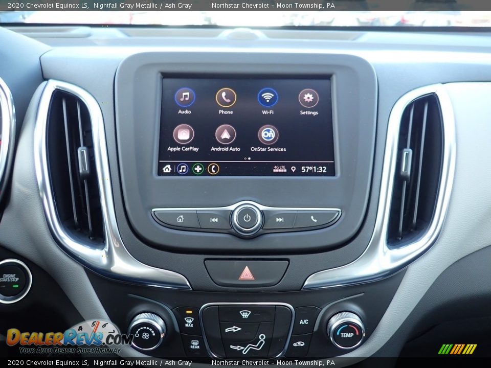 2020 Chevrolet Equinox LS Nightfall Gray Metallic / Ash Gray Photo #17