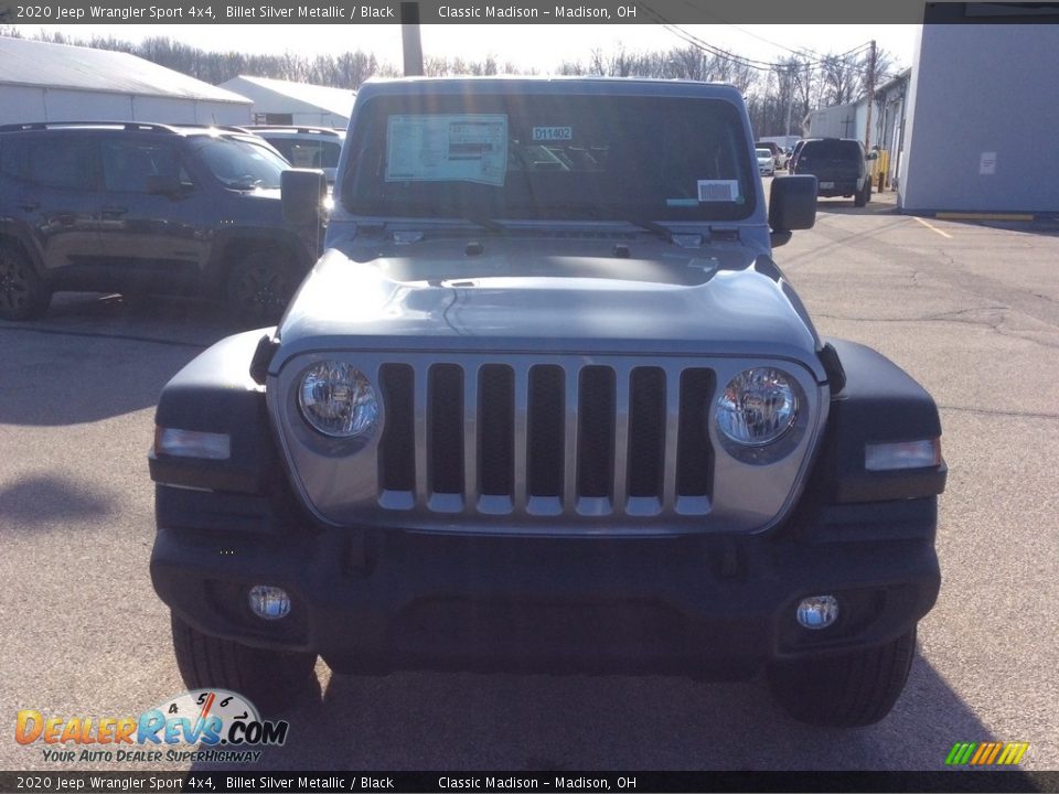 2020 Jeep Wrangler Sport 4x4 Billet Silver Metallic / Black Photo #4