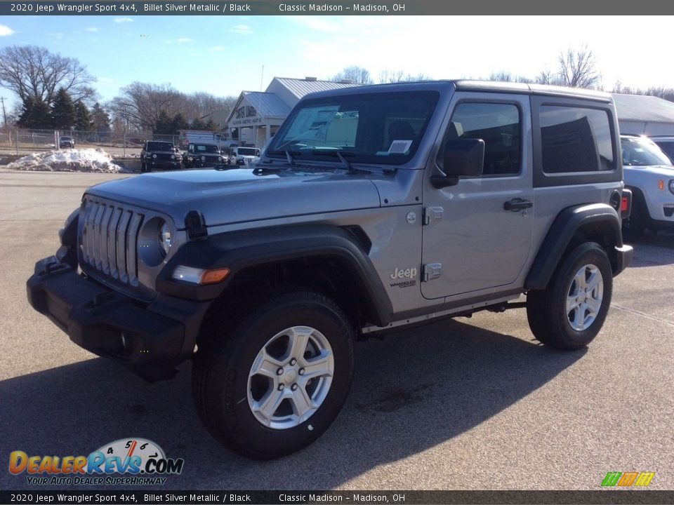 2020 Jeep Wrangler Sport 4x4 Billet Silver Metallic / Black Photo #5