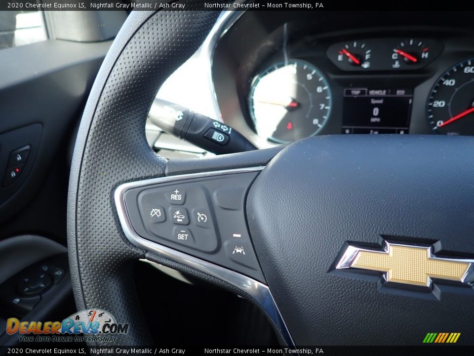 2020 Chevrolet Equinox LS Nightfall Gray Metallic / Ash Gray Photo #20