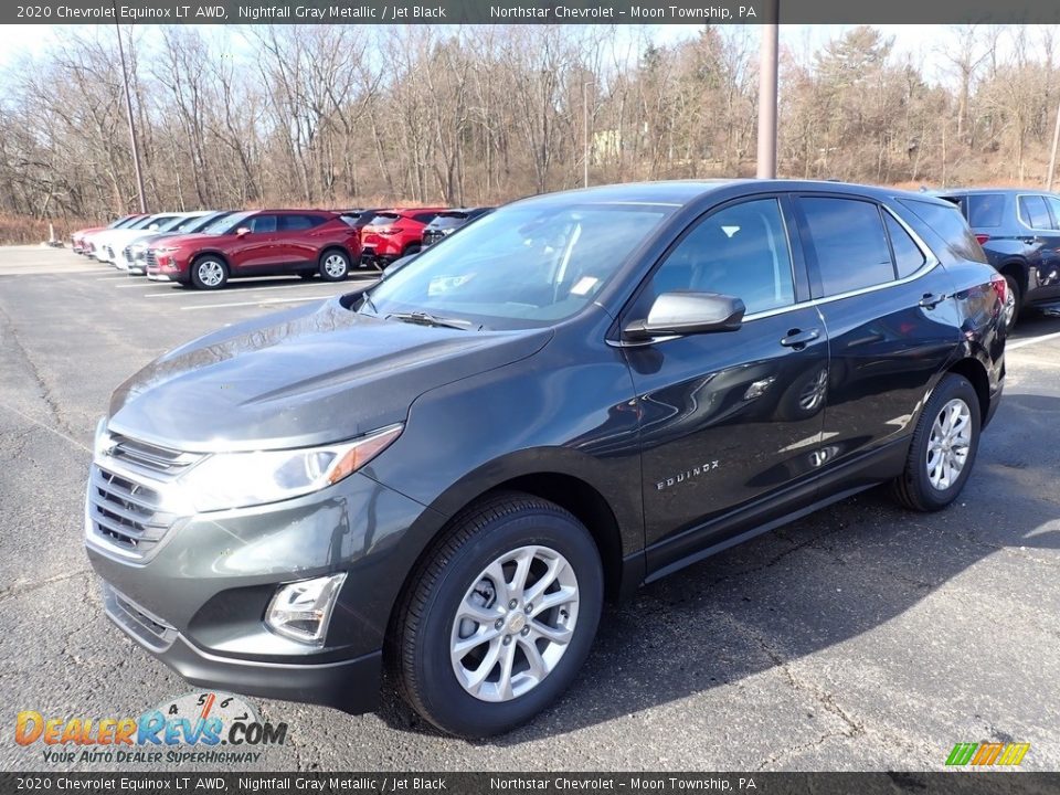 2020 Chevrolet Equinox LT AWD Nightfall Gray Metallic / Jet Black Photo #1