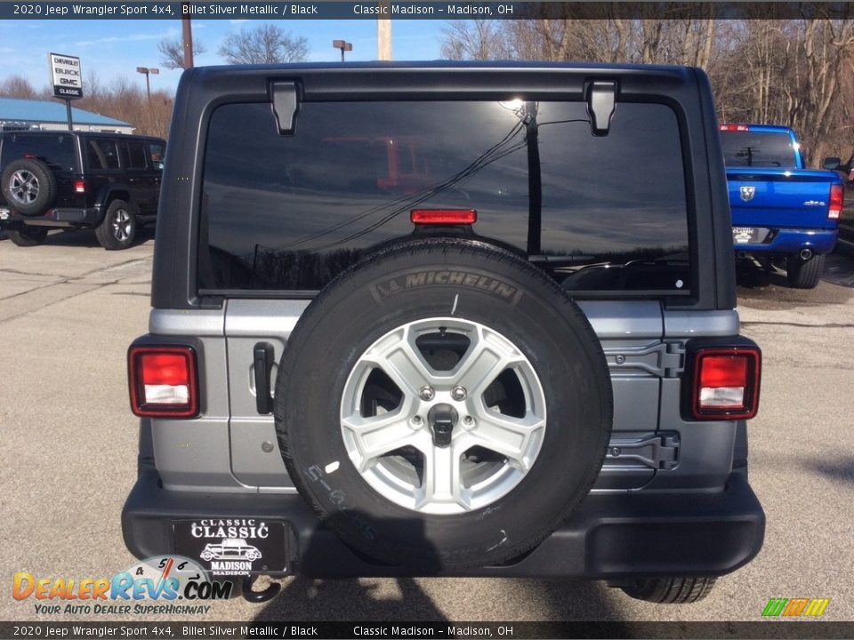 2020 Jeep Wrangler Sport 4x4 Billet Silver Metallic / Black Photo #8