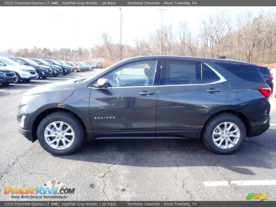 2020 Chevrolet Equinox LT AWD Nightfall Gray Metallic / Jet Black Photo #2