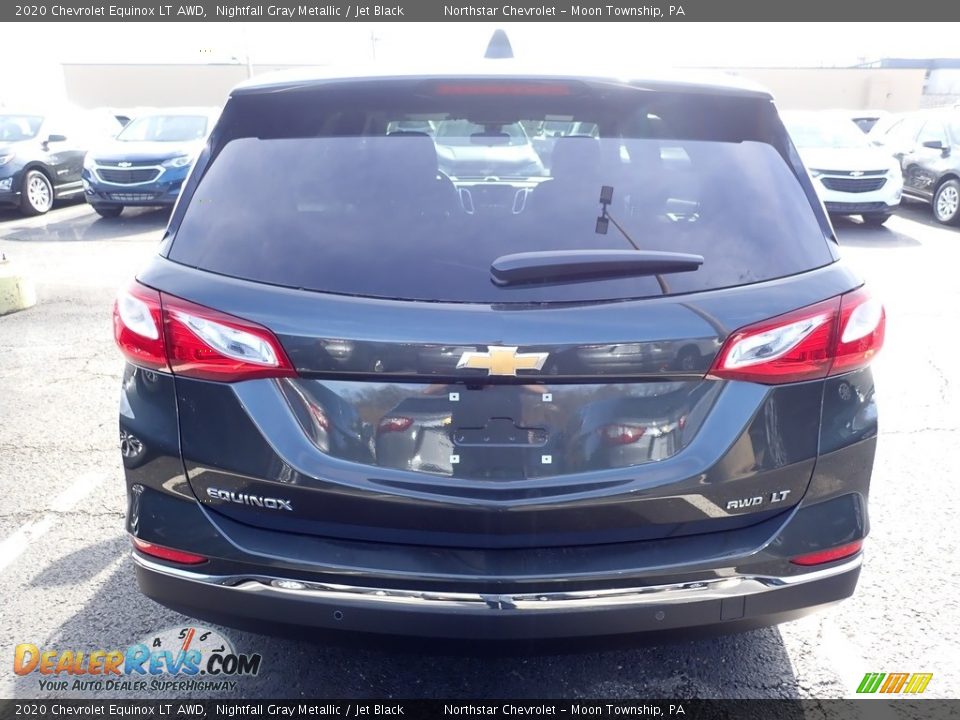 2020 Chevrolet Equinox LT AWD Nightfall Gray Metallic / Jet Black Photo #4