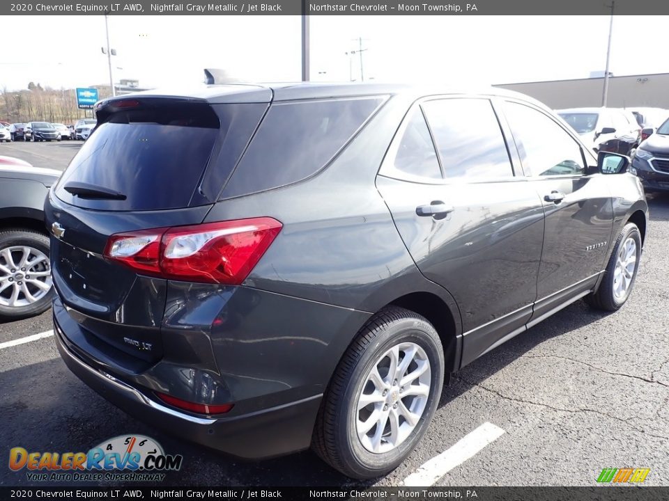 2020 Chevrolet Equinox LT AWD Nightfall Gray Metallic / Jet Black Photo #5