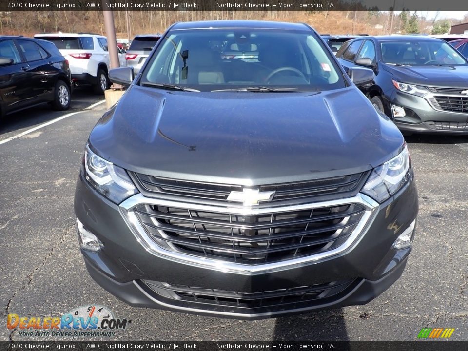 2020 Chevrolet Equinox LT AWD Nightfall Gray Metallic / Jet Black Photo #8