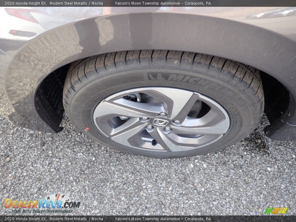 2020 Honda Insight EX Modern Steel Metallic / Mocha Photo #7