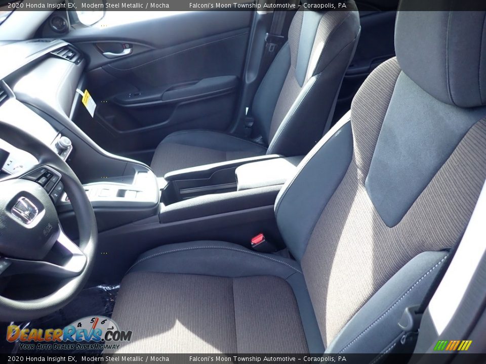 2020 Honda Insight EX Modern Steel Metallic / Mocha Photo #8
