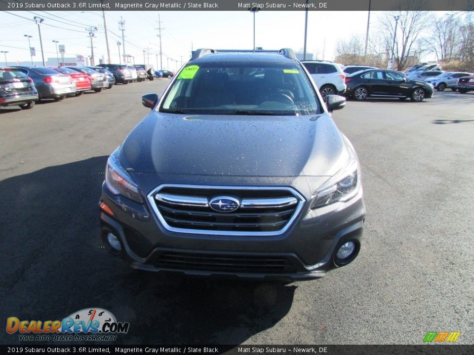 2019 Subaru Outback 3.6R Limited Magnetite Gray Metallic / Slate Black Photo #3