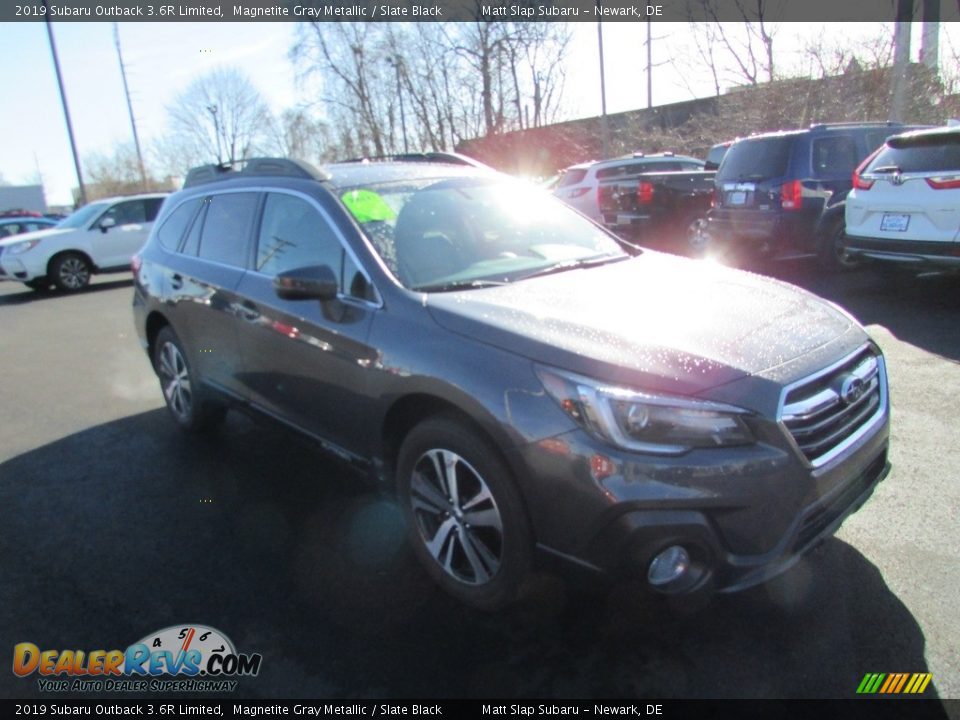 2019 Subaru Outback 3.6R Limited Magnetite Gray Metallic / Slate Black Photo #4