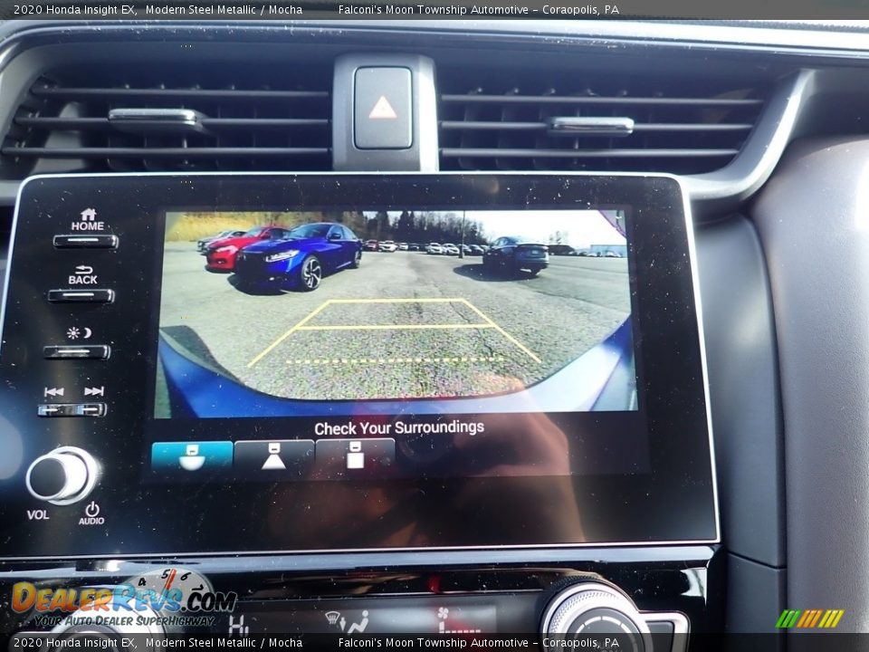 2020 Honda Insight EX Modern Steel Metallic / Mocha Photo #14