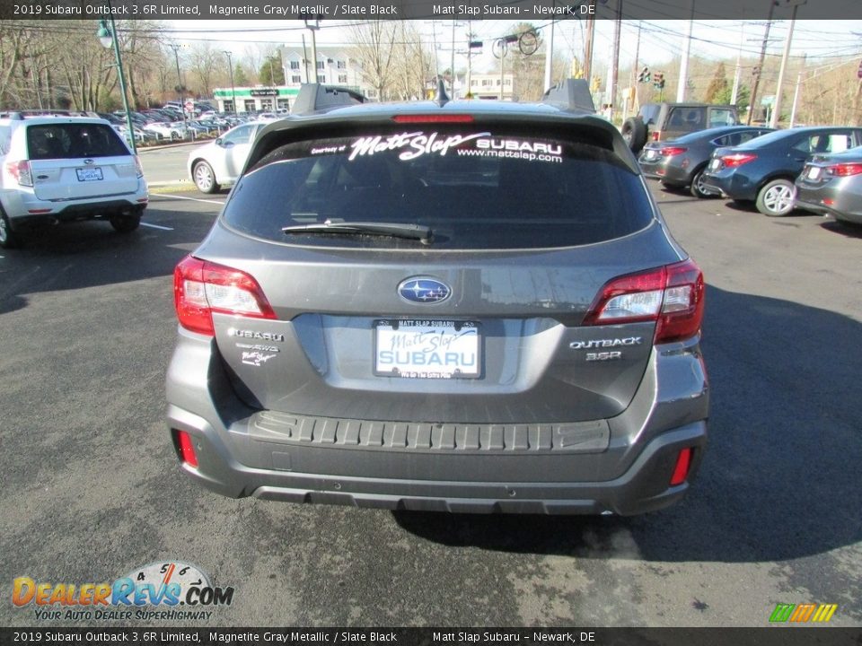 2019 Subaru Outback 3.6R Limited Magnetite Gray Metallic / Slate Black Photo #7