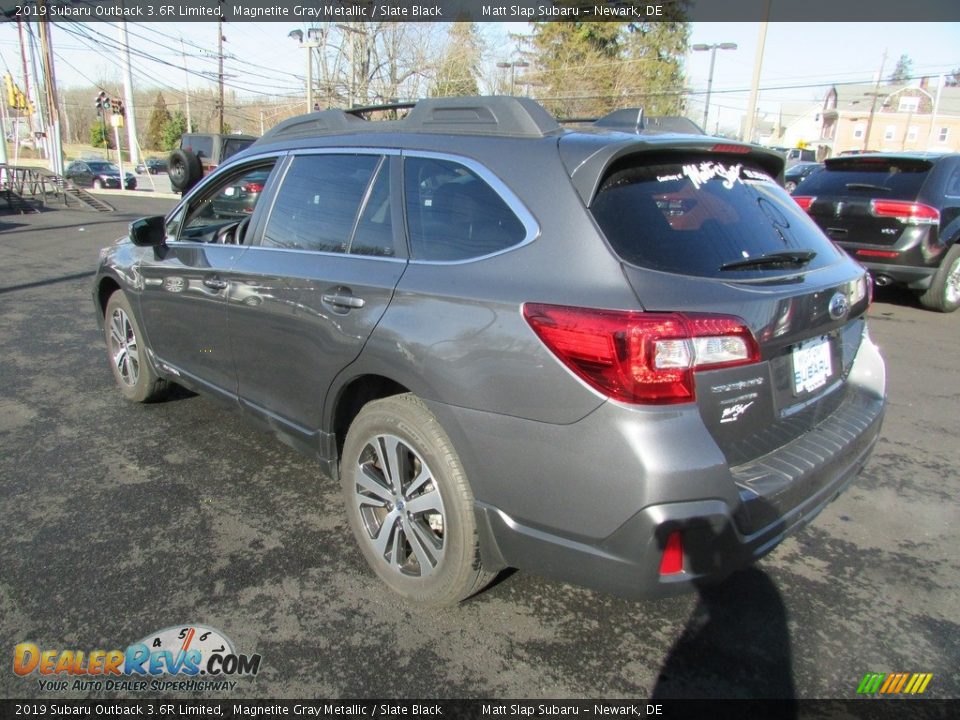 2019 Subaru Outback 3.6R Limited Magnetite Gray Metallic / Slate Black Photo #8