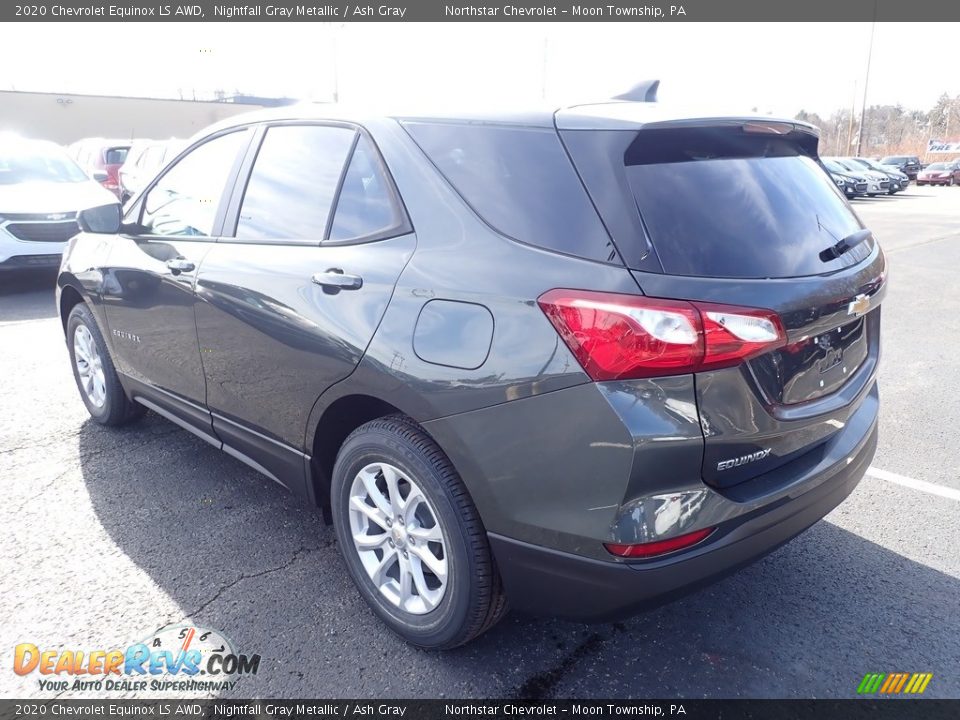 2020 Chevrolet Equinox LS AWD Nightfall Gray Metallic / Ash Gray Photo #3