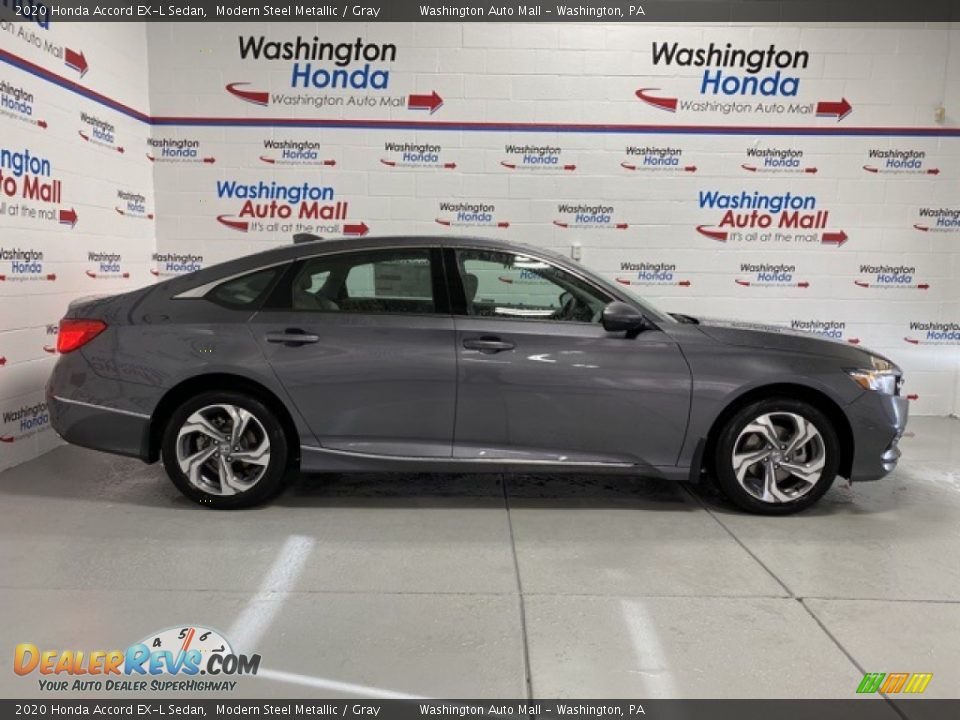 2020 Honda Accord EX-L Sedan Modern Steel Metallic / Gray Photo #1