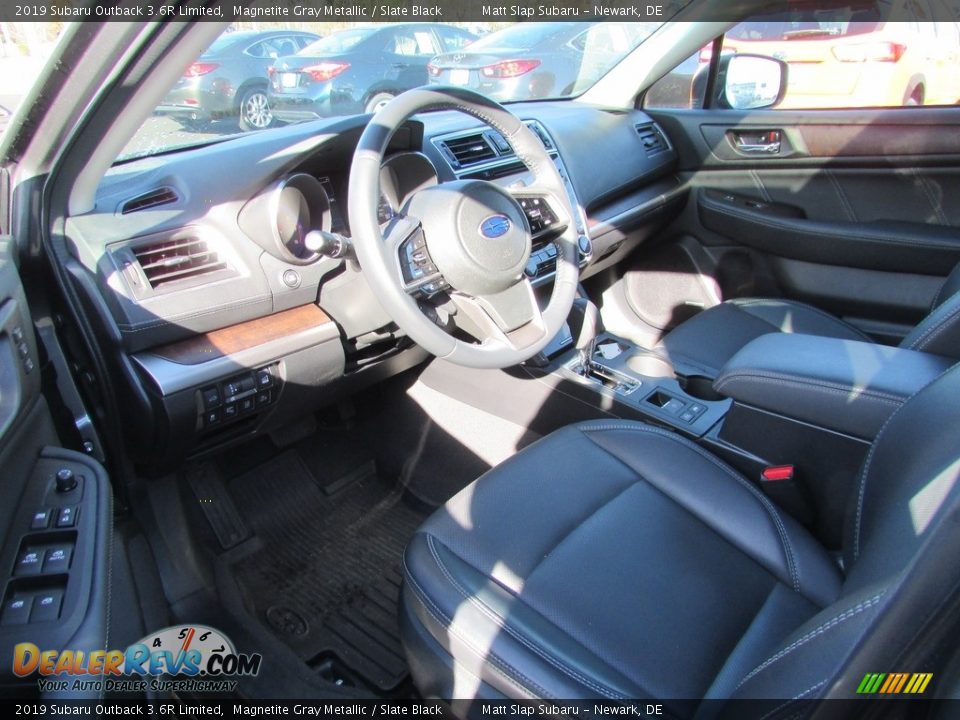 2019 Subaru Outback 3.6R Limited Magnetite Gray Metallic / Slate Black Photo #11