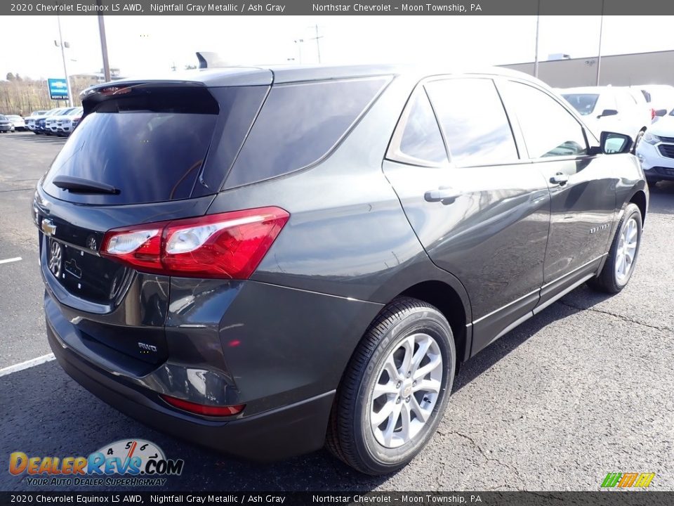 2020 Chevrolet Equinox LS AWD Nightfall Gray Metallic / Ash Gray Photo #5