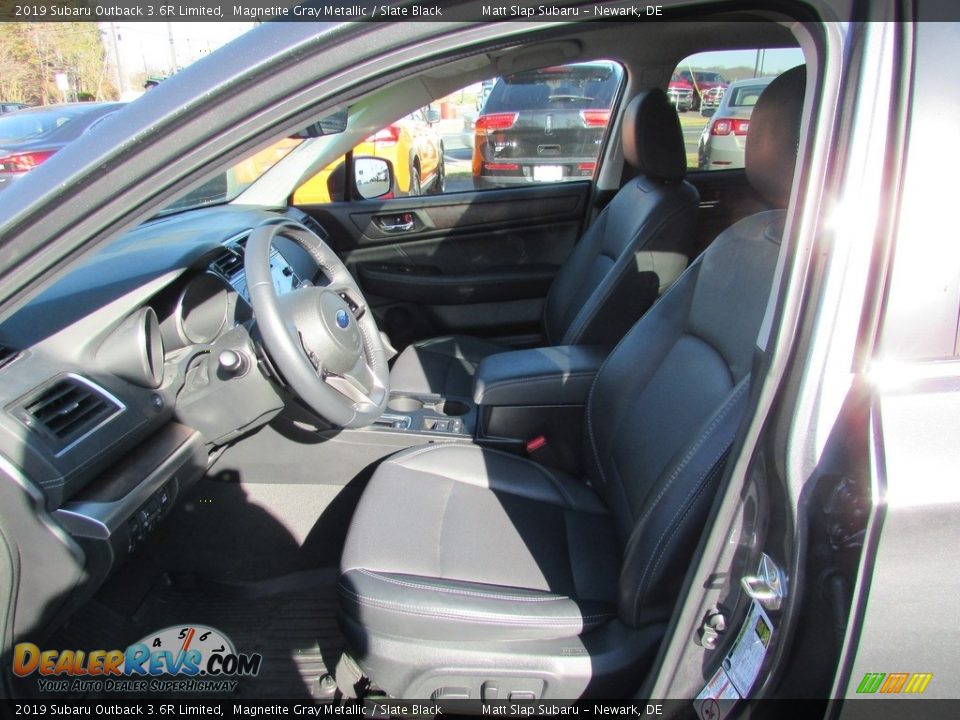 2019 Subaru Outback 3.6R Limited Magnetite Gray Metallic / Slate Black Photo #12