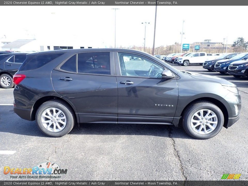 2020 Chevrolet Equinox LS AWD Nightfall Gray Metallic / Ash Gray Photo #6