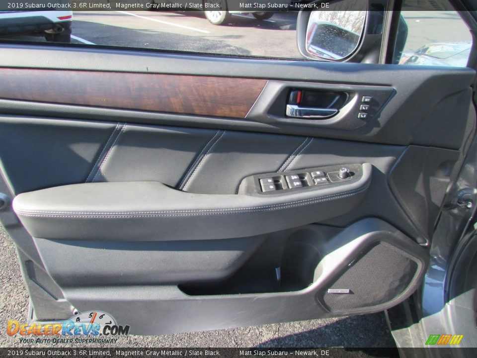 2019 Subaru Outback 3.6R Limited Magnetite Gray Metallic / Slate Black Photo #13