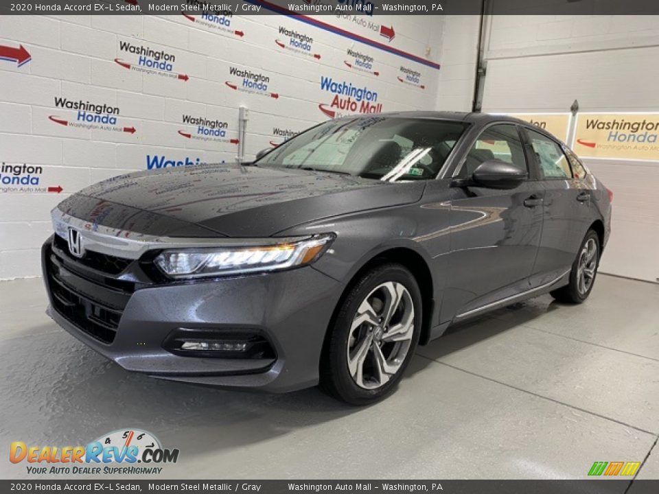 2020 Honda Accord EX-L Sedan Modern Steel Metallic / Gray Photo #4