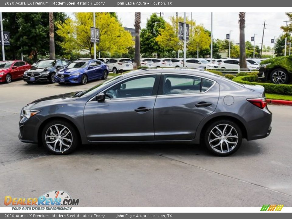 2020 Acura ILX Premium Modern Steel Metallic / Ebony Photo #4