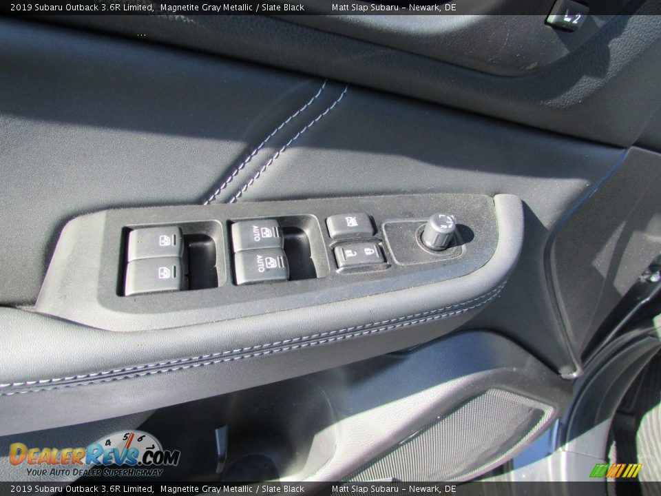 2019 Subaru Outback 3.6R Limited Magnetite Gray Metallic / Slate Black Photo #14