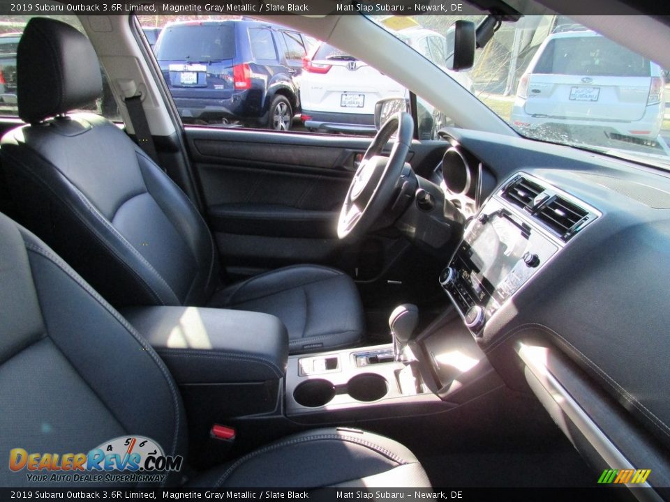 2019 Subaru Outback 3.6R Limited Magnetite Gray Metallic / Slate Black Photo #16