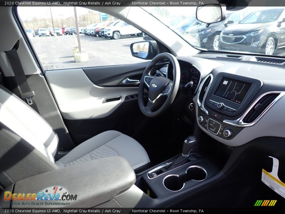 2020 Chevrolet Equinox LS AWD Nightfall Gray Metallic / Ash Gray Photo #11