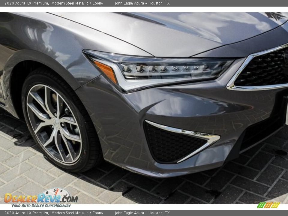 2020 Acura ILX Premium Modern Steel Metallic / Ebony Photo #10