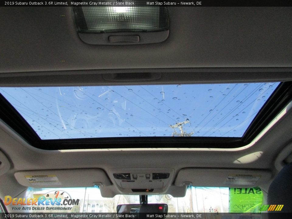 2019 Subaru Outback 3.6R Limited Magnetite Gray Metallic / Slate Black Photo #20