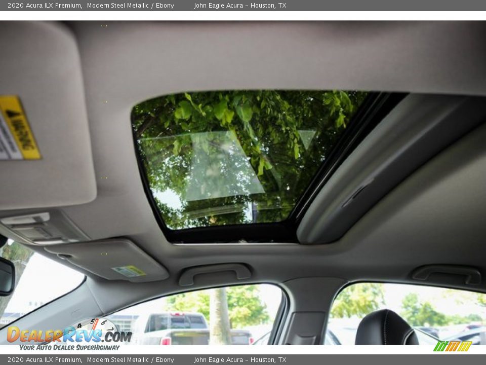 2020 Acura ILX Premium Modern Steel Metallic / Ebony Photo #14