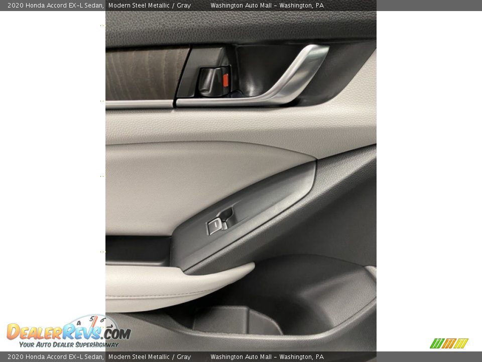 2020 Honda Accord EX-L Sedan Modern Steel Metallic / Gray Photo #17