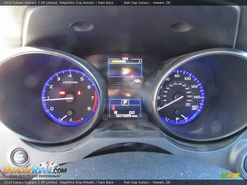 2019 Subaru Outback 3.6R Limited Magnetite Gray Metallic / Slate Black Photo #27