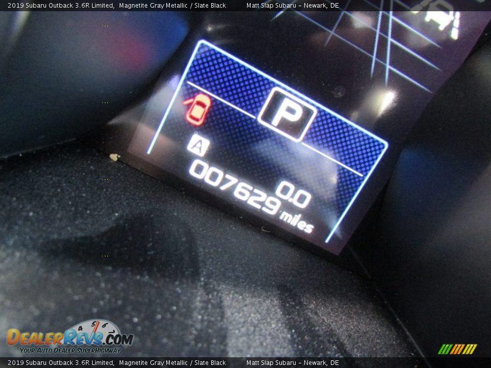 2019 Subaru Outback 3.6R Limited Magnetite Gray Metallic / Slate Black Photo #28