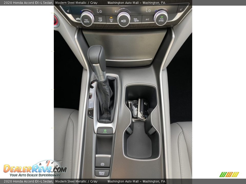 2020 Honda Accord EX-L Sedan Modern Steel Metallic / Gray Photo #29