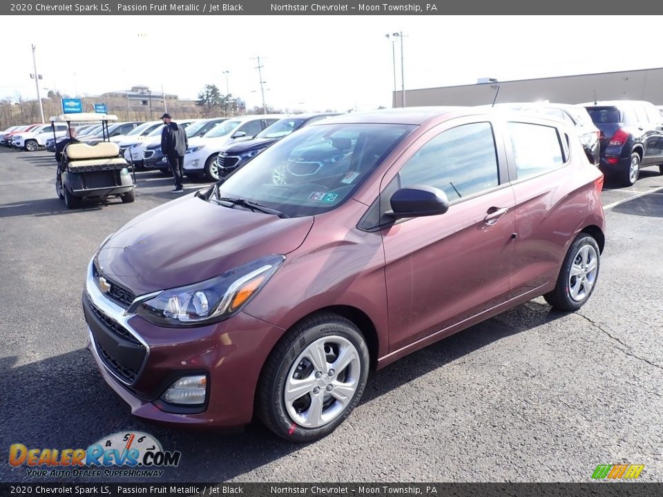 2020 Chevrolet Spark LS Passion Fruit Metallic / Jet Black Photo #1