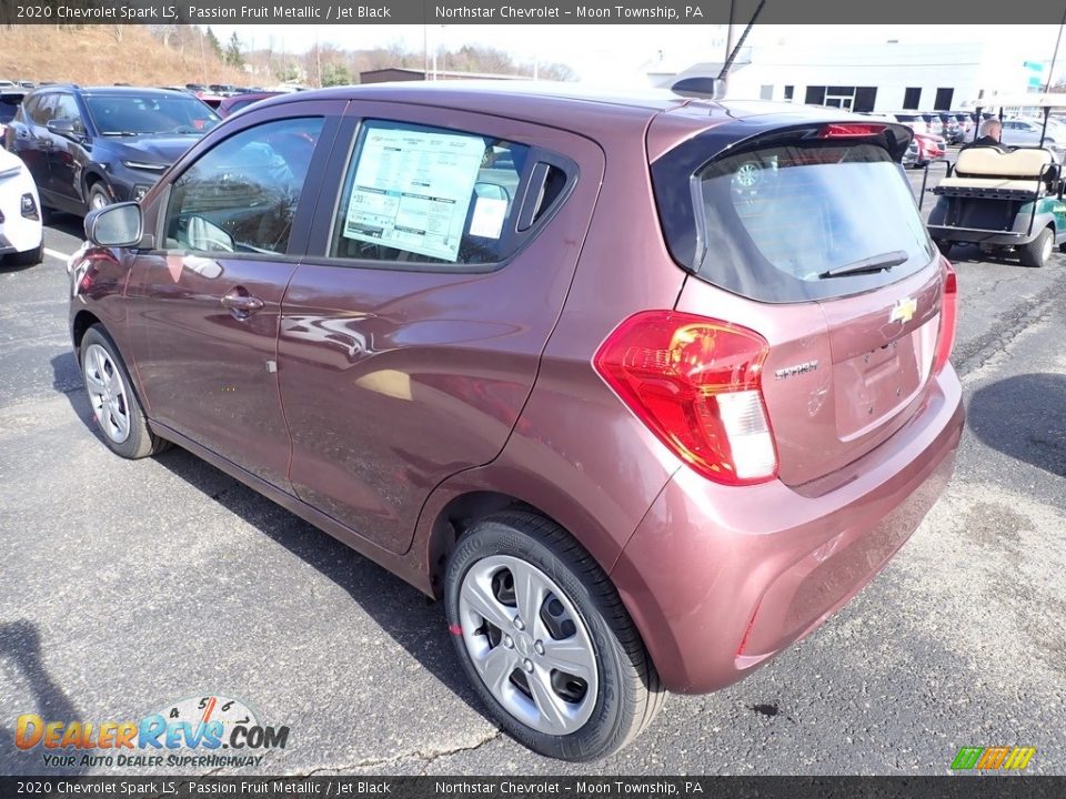 2020 Chevrolet Spark LS Passion Fruit Metallic / Jet Black Photo #4