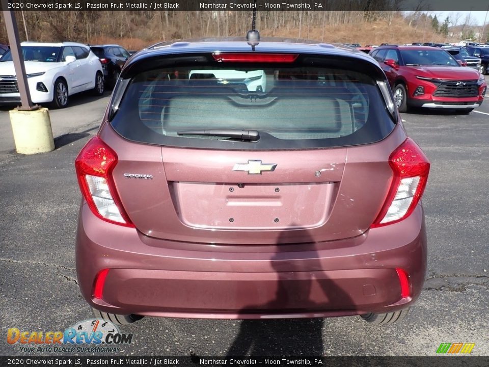 2020 Chevrolet Spark LS Passion Fruit Metallic / Jet Black Photo #5