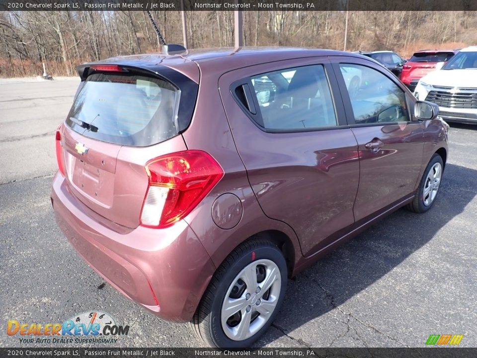 2020 Chevrolet Spark LS Passion Fruit Metallic / Jet Black Photo #6