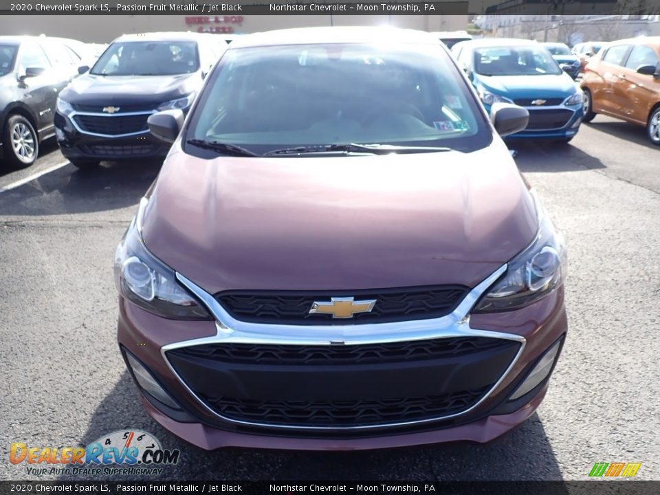 2020 Chevrolet Spark LS Passion Fruit Metallic / Jet Black Photo #9