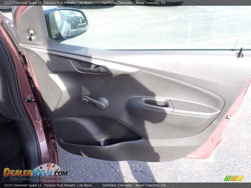 2020 Chevrolet Spark LS Passion Fruit Metallic / Jet Black Photo #12