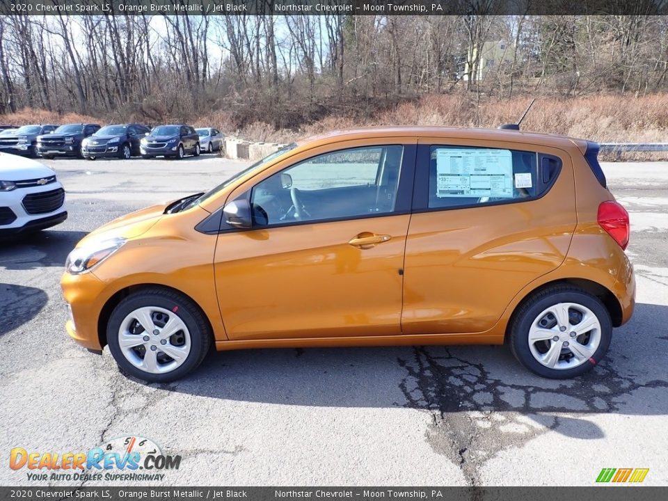 Orange Burst Metallic 2020 Chevrolet Spark LS Photo #3