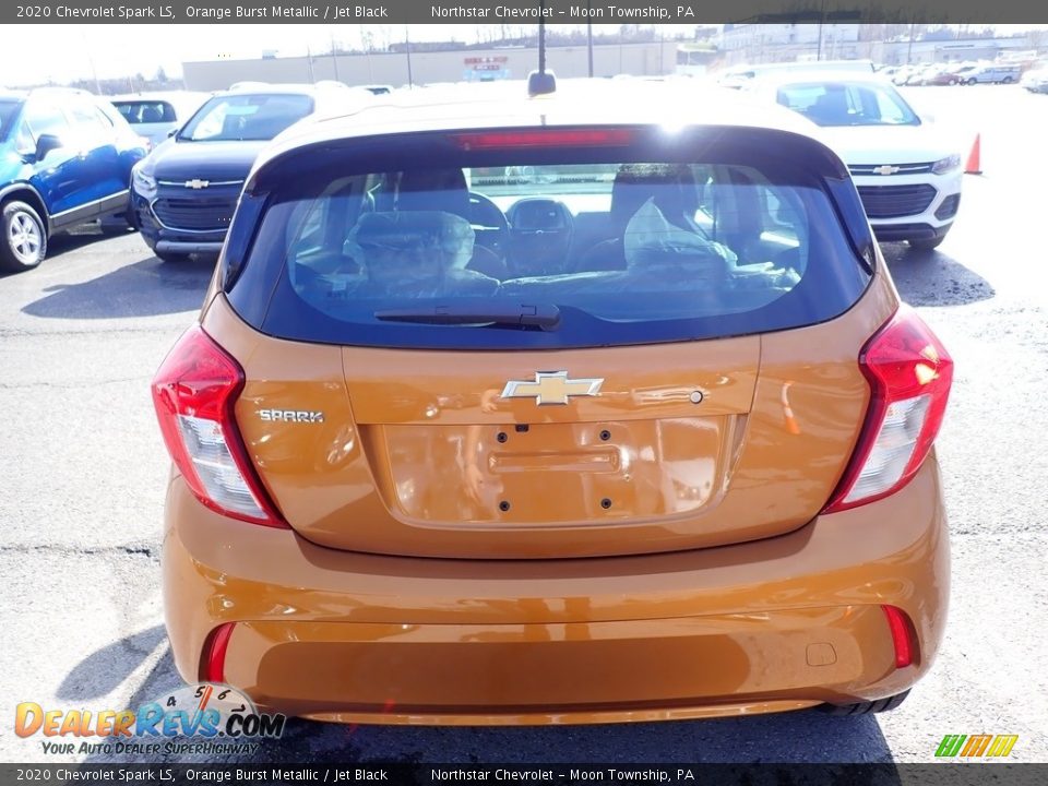 2020 Chevrolet Spark LS Orange Burst Metallic / Jet Black Photo #5