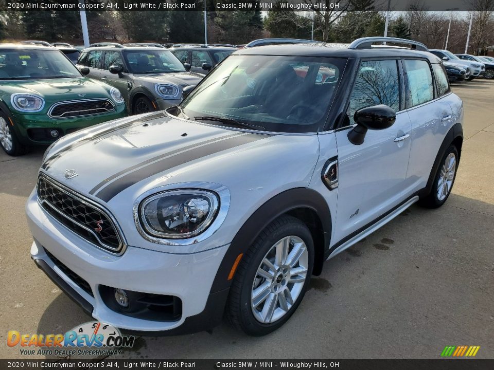 2020 Mini Countryman Cooper S All4 Light White / Black Pearl Photo #4