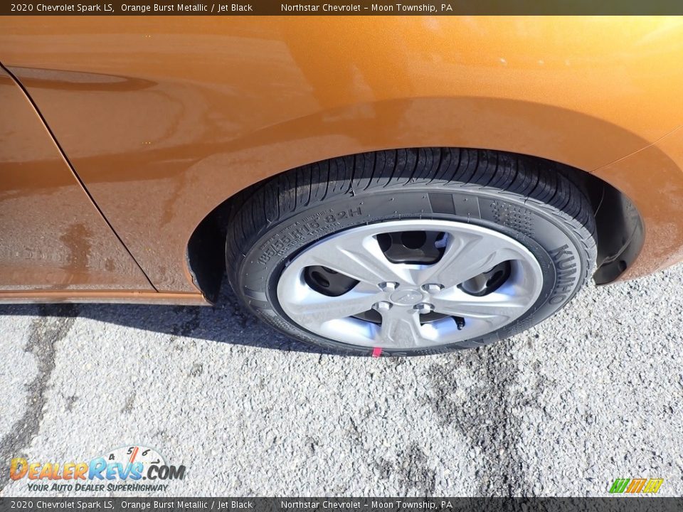 2020 Chevrolet Spark LS Orange Burst Metallic / Jet Black Photo #11